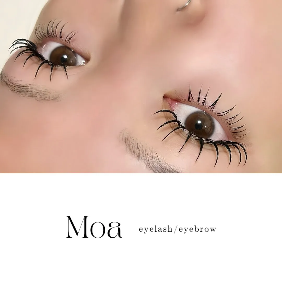 【滋賀 近江八幡 上下マツエク 束感 ダブルフラットラッシュ...