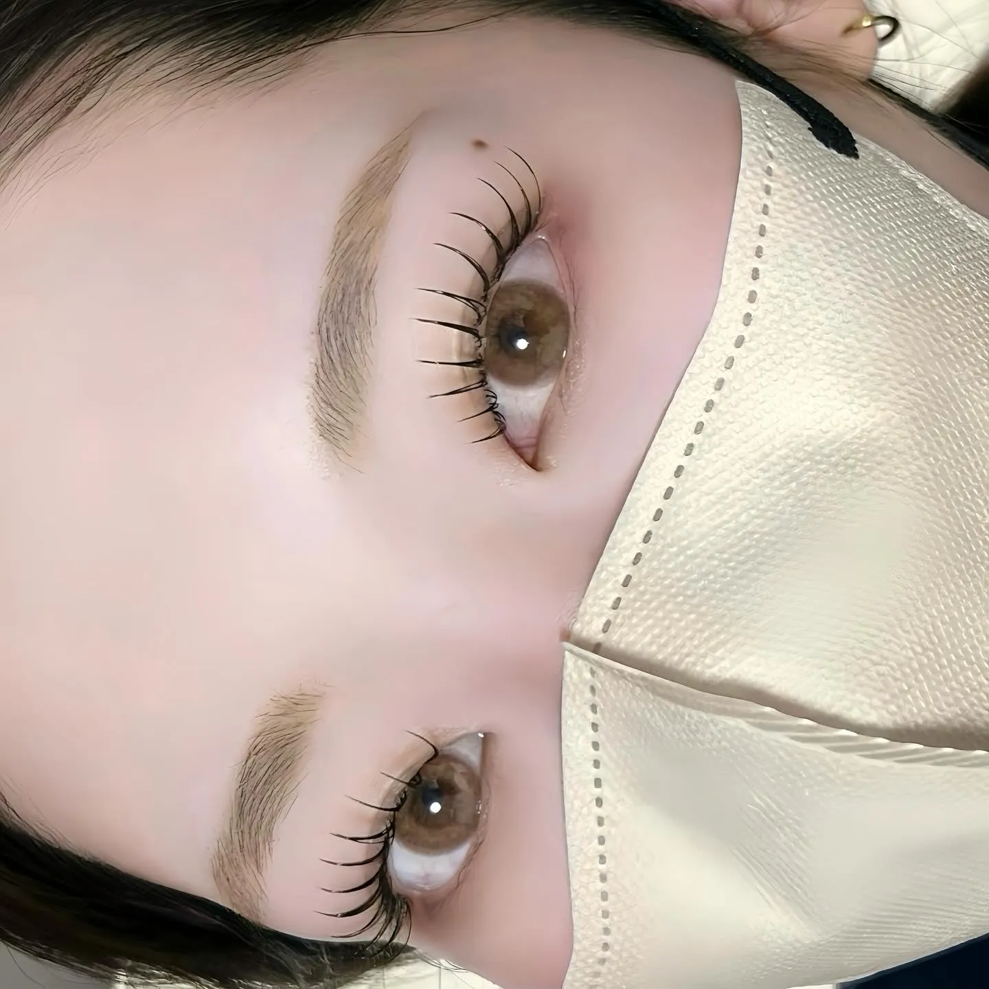 【滋賀 近江八幡 束感マツエク ダブルフラットラッシュ】